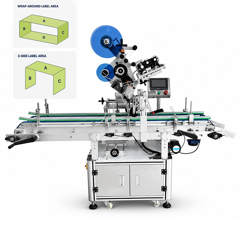 3/4-Side Wrap-Around Labeling Machine for Food Containers - WINNEO